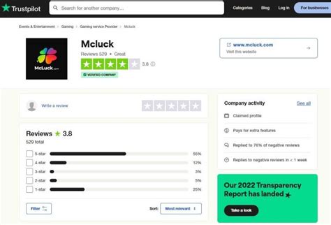 trustpilot mcluck